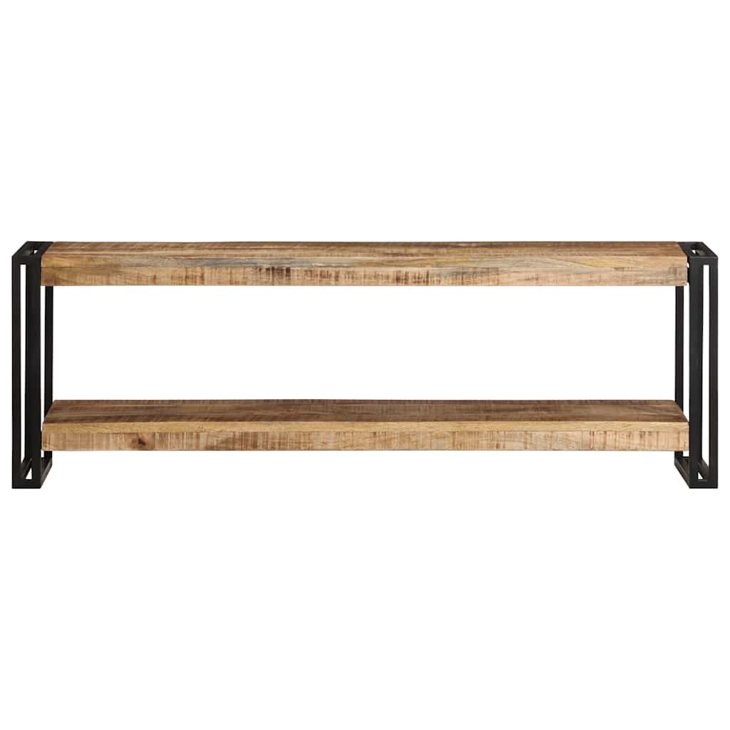 TV-Schrank 120x30x40 cm Raues Mangoholz