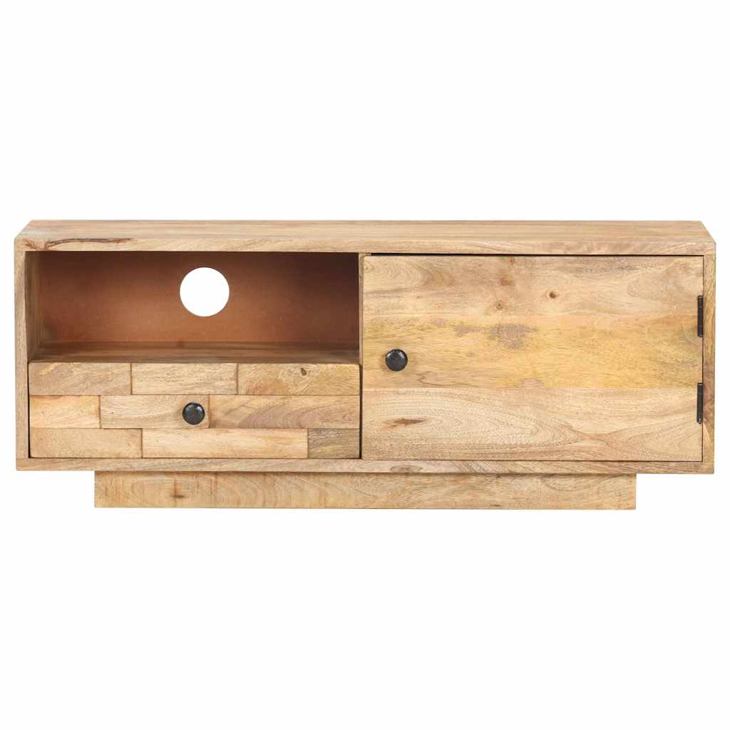 TV-Schrank 90x30x35 cm Mango Massivholz