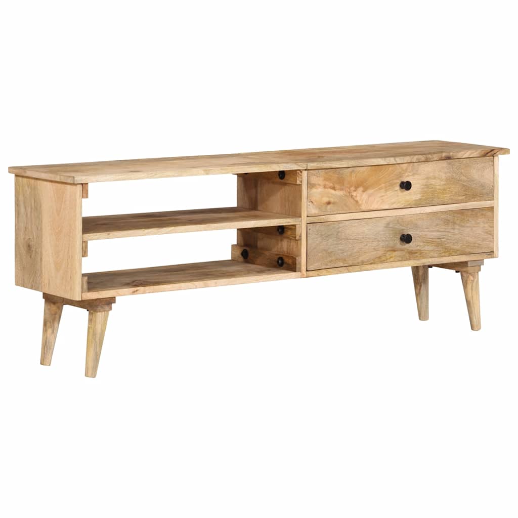 TV-Schrank 140x30x50 cm Massivholz Mango
