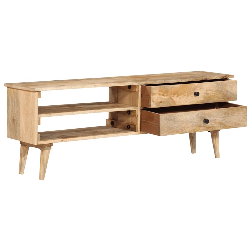 TV-Schrank 140x30x50 cm Massivholz Mango