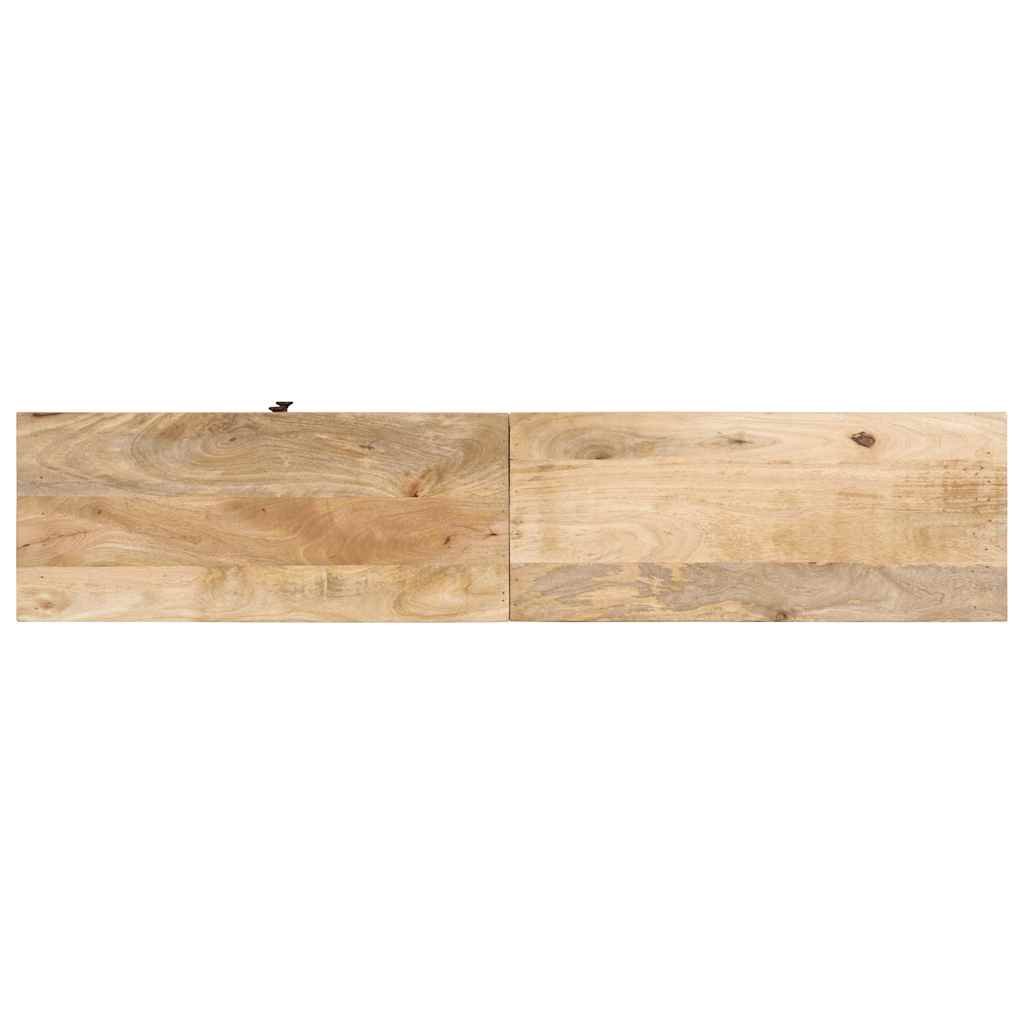 TV-Schrank 140x30x50 cm Massivholz Mango