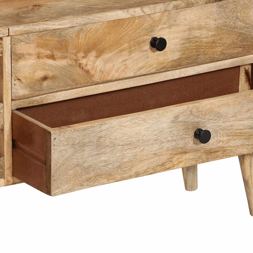 TV-Schrank 140x30x50 cm Massivholz Mango