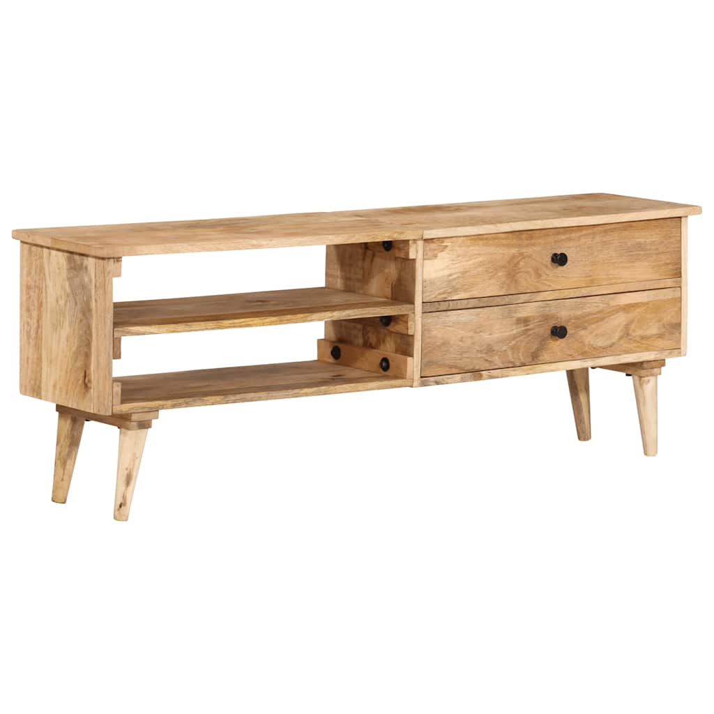 TV-Schrank 140x30x50 cm Massivholz Mango