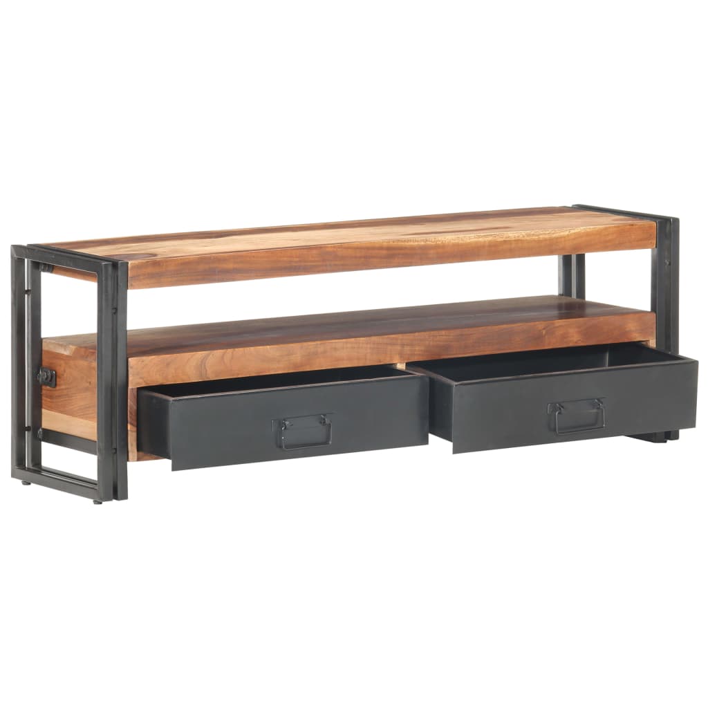 TV-Schrank 120x30x40 cm Massivholz