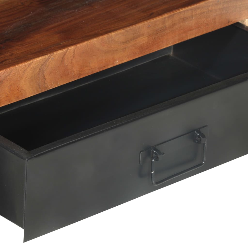TV-Schrank 120x30x40 cm Massivholz
