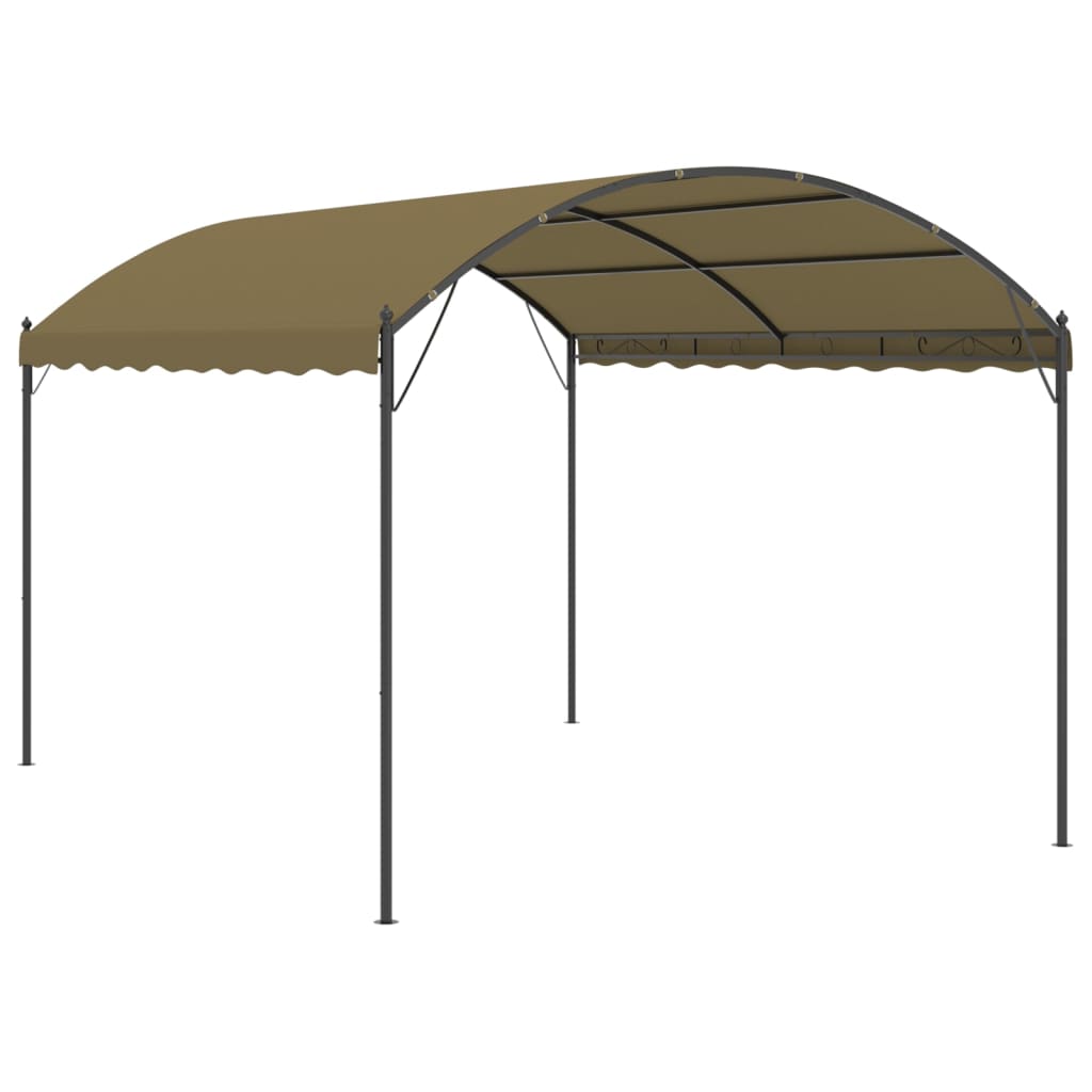 Pavillon 4x3x2,6 m Taupe 180 g/m²