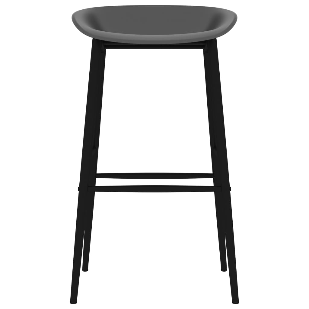 5-tlg. Bar-Set Schwarz und Grau