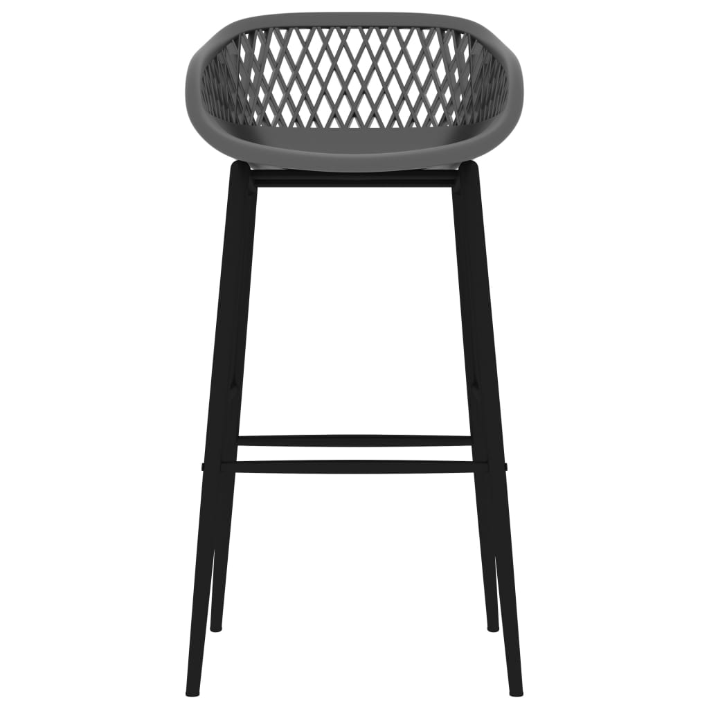 7-tlg. Bar-Set Schwarz und Grau