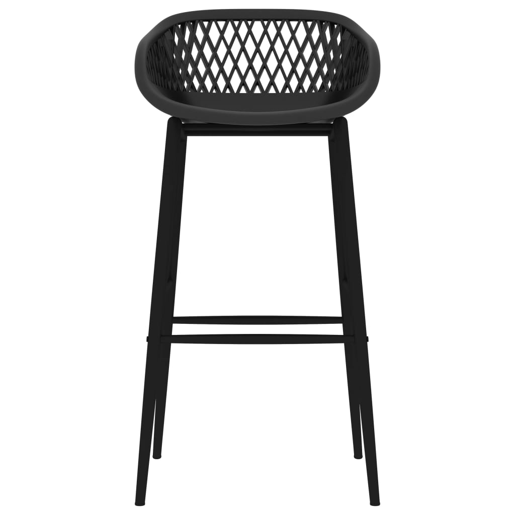 7-tlg. Bar-Set Weiß und Schwarz