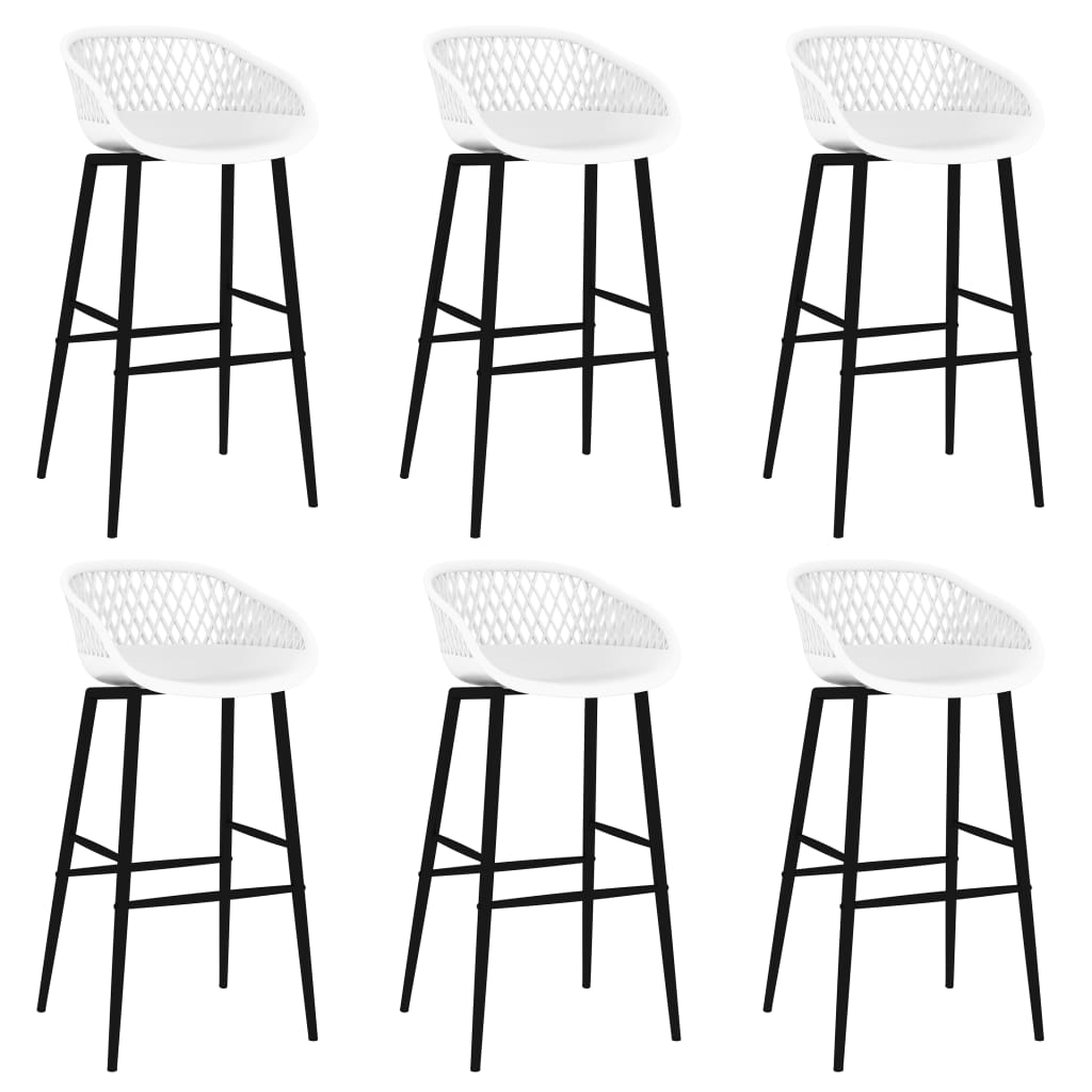 7-tlg. Bar-Set Weiß