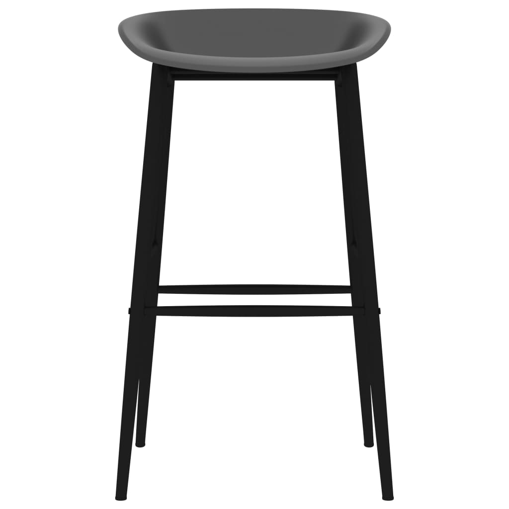 5-tlg. Bar-Set Schwarz und Grau