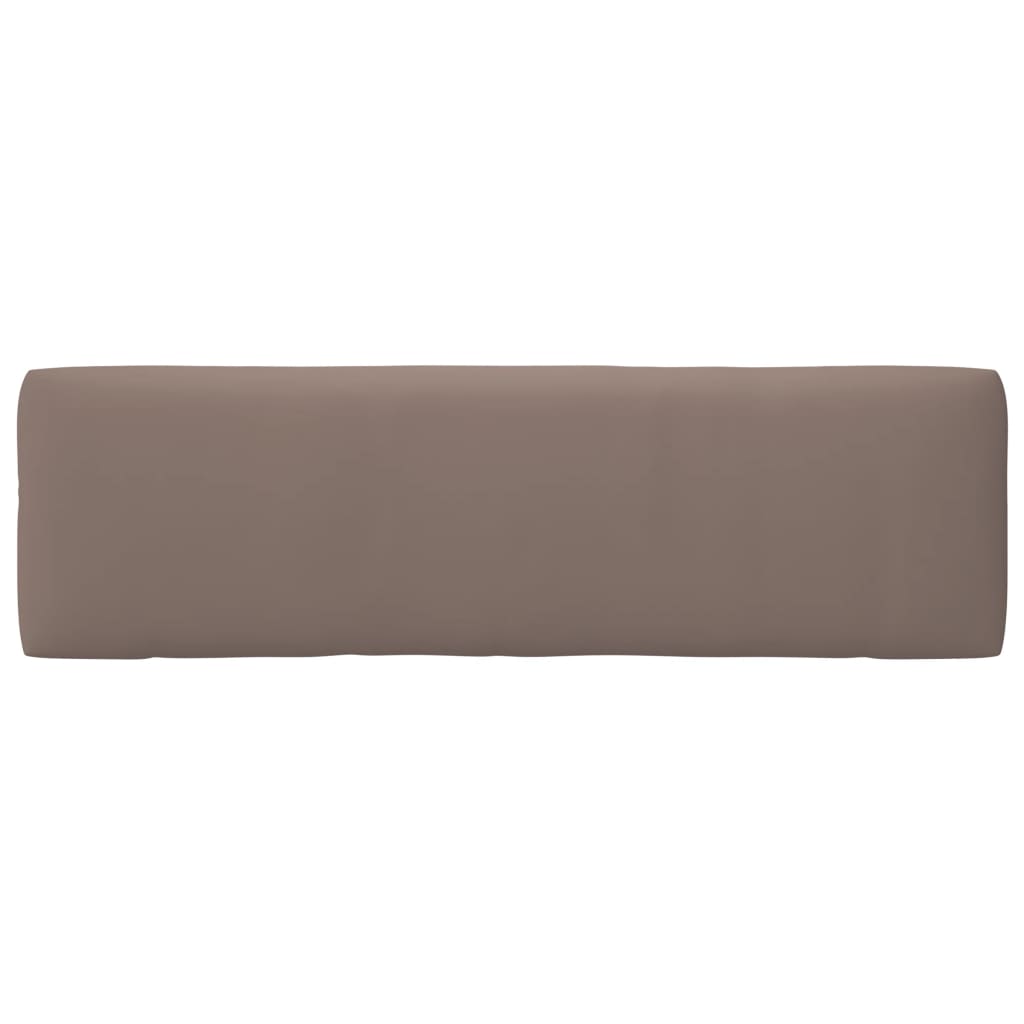 Outdoor-Mittelsofa Paletten Imprägniertes Kiefernholz Grau