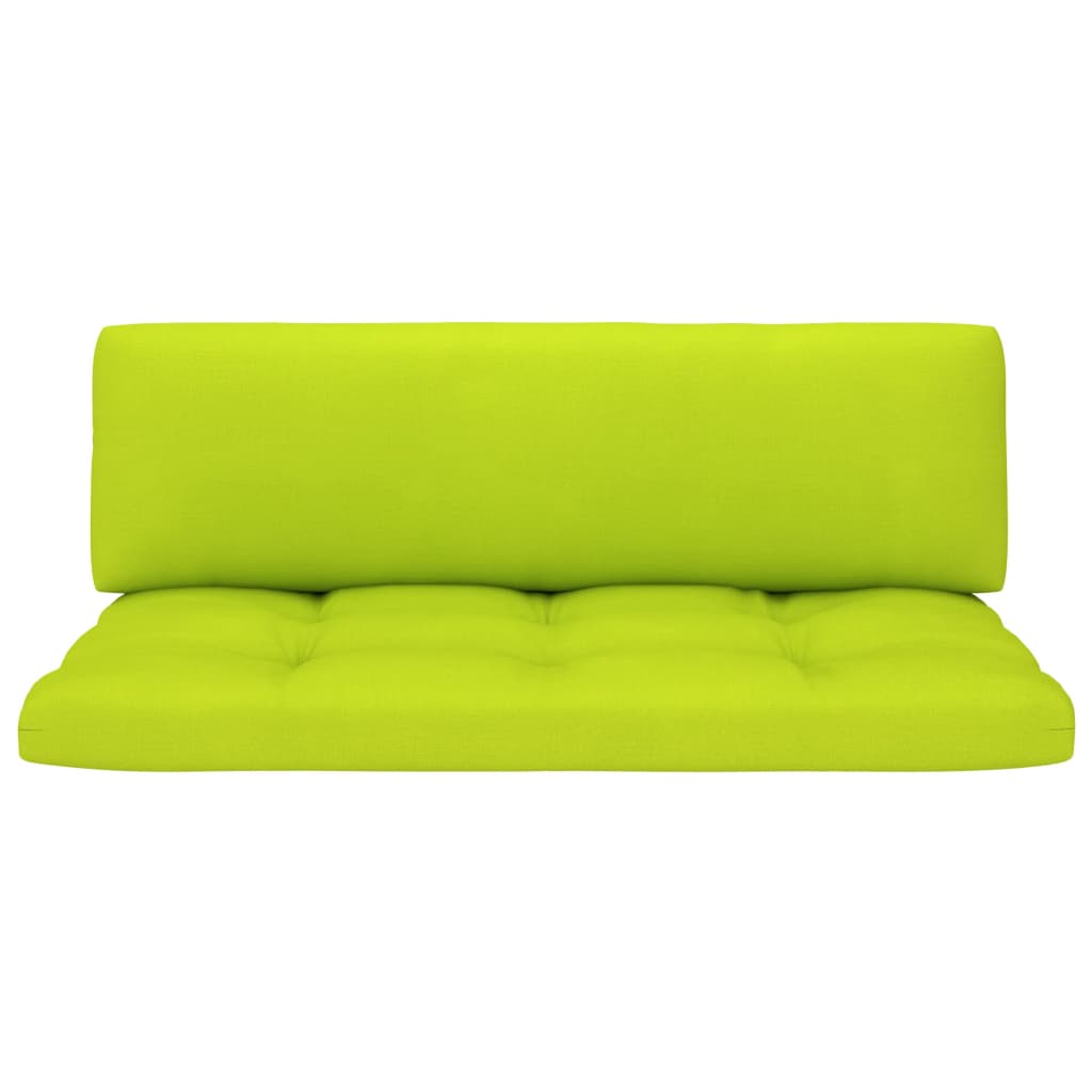 Outdoor-Mittelsofa Paletten Imprägniertes Kiefernholz Grau