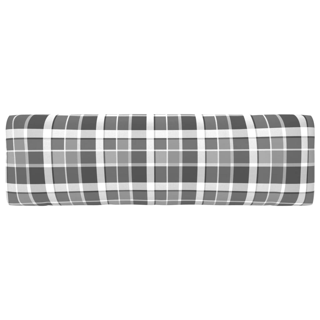 Outdoor-Mittelsofa Paletten Imprägniertes Kiefernholz Grau