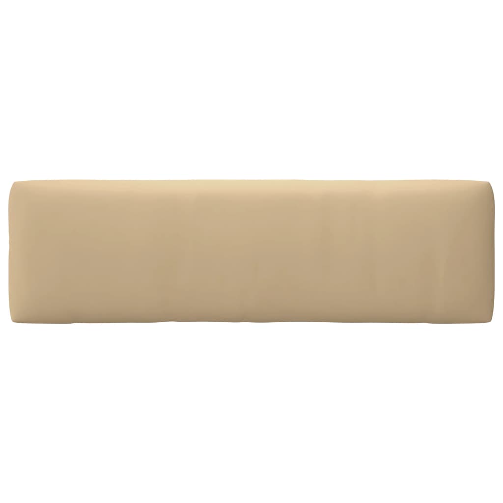 Outdoor-Mittelsofa Paletten Kiefernholz Imprägniert Weiß
