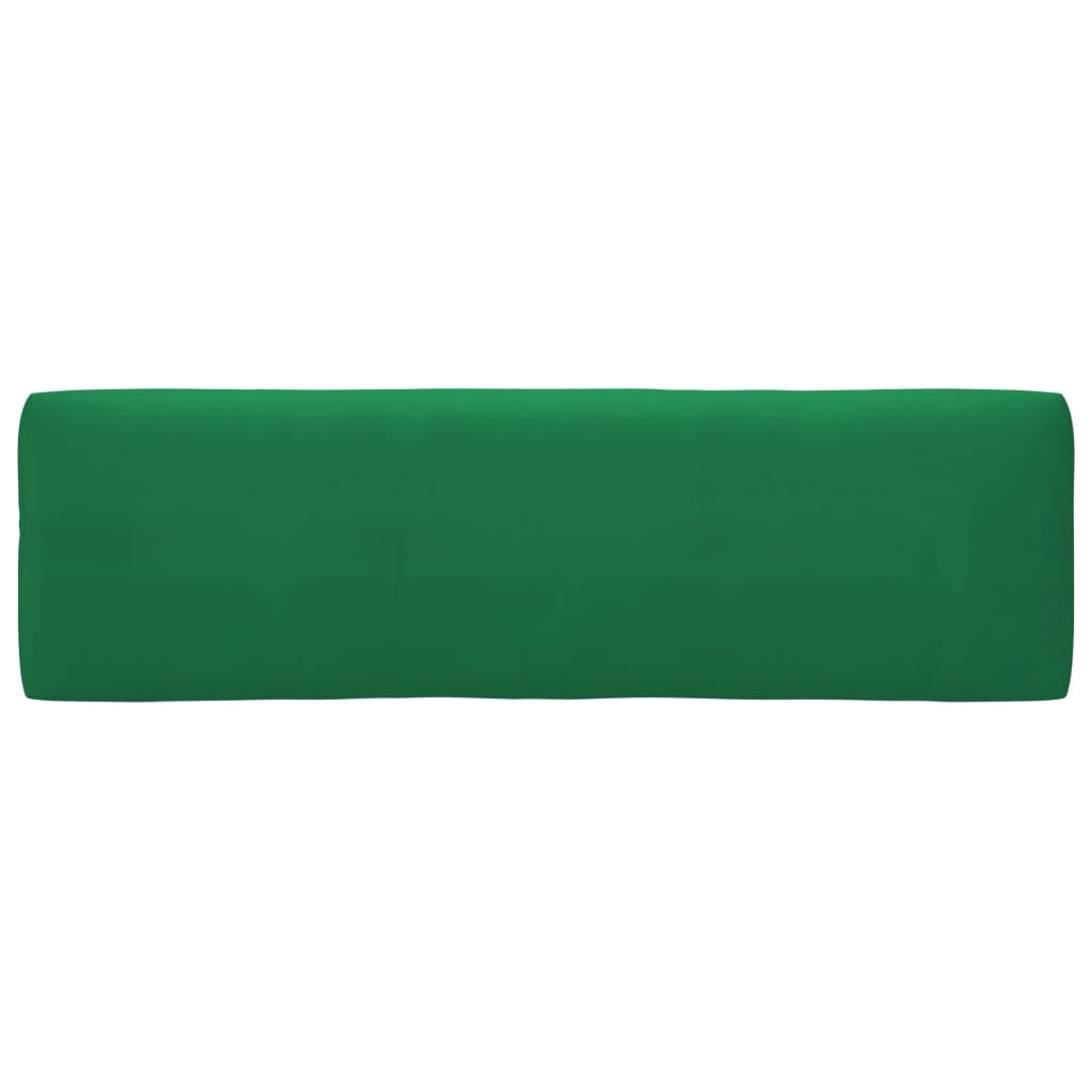 Outdoor-Mittelsofa Paletten Kiefernholz Imprägniert Weiß