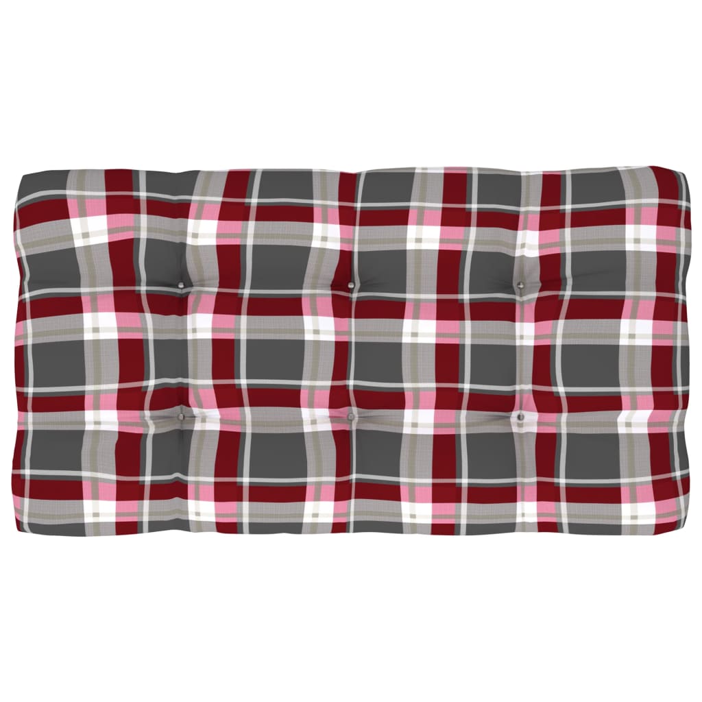 Outdoor-Mittelsofa Paletten Kiefernholz Imprägniert Weiß