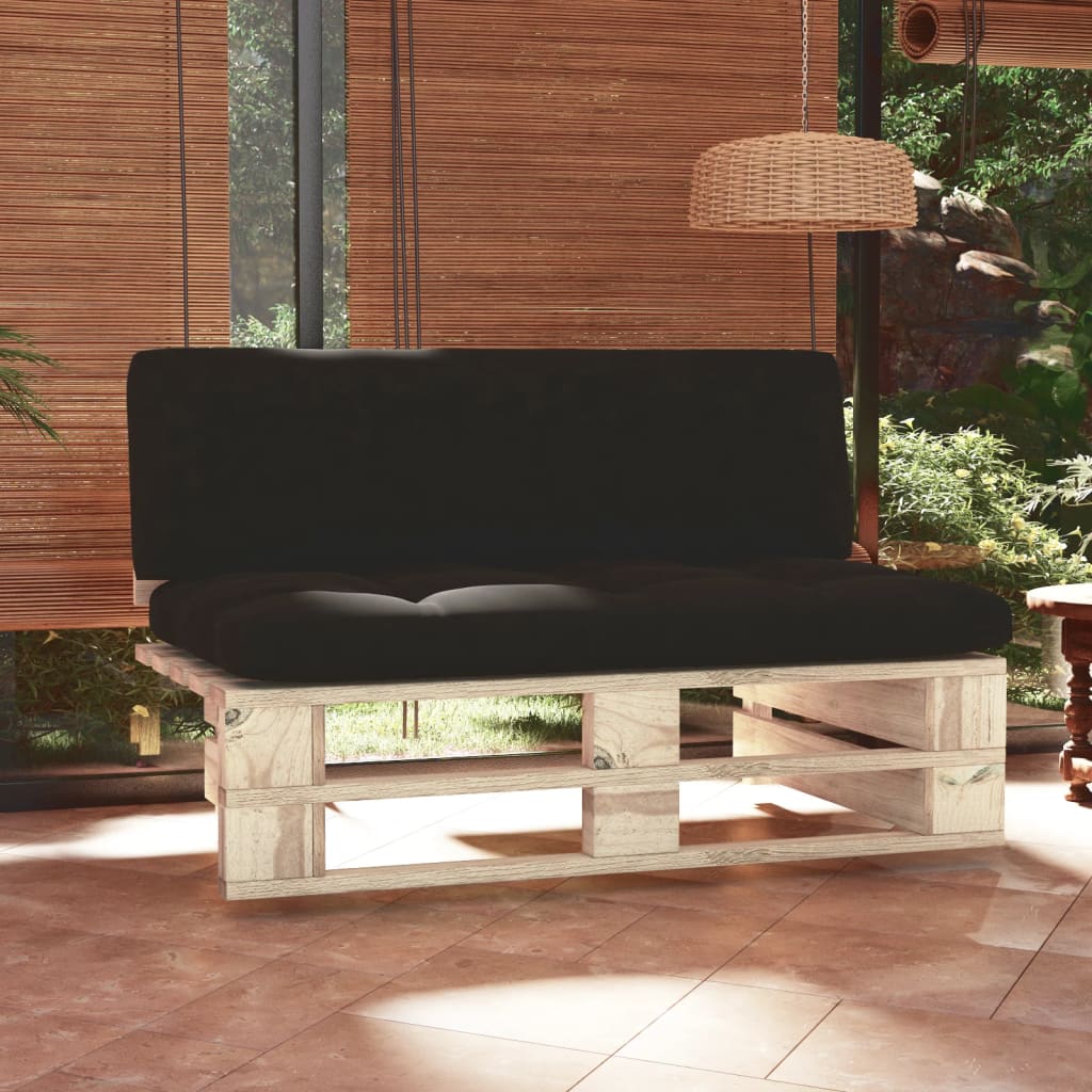 Outdoor-Mittelsofa Paletten Imprägniertes Kiefernholz