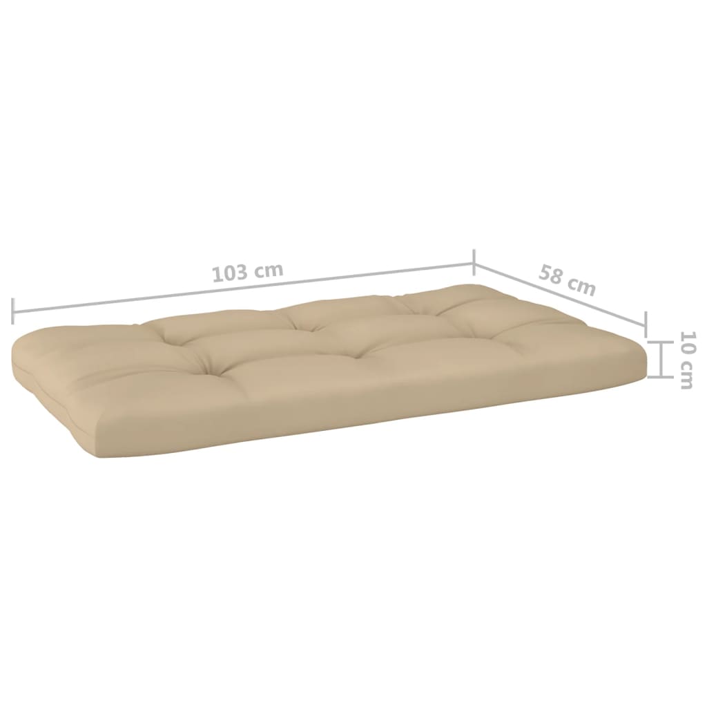 Outdoor-Ecksofa Paletten Kiefernholz Imprägniert Weiß