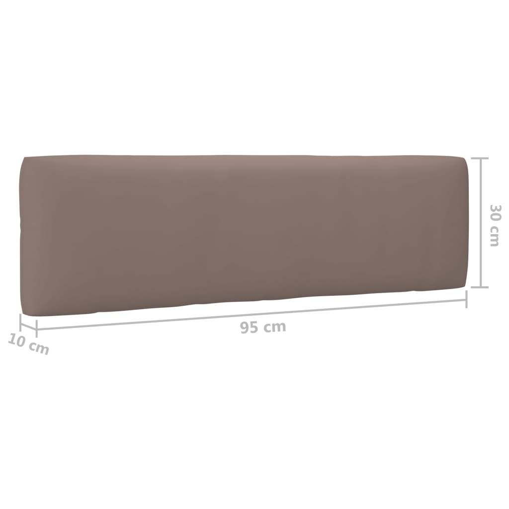 Outdoor-Ecksofa Paletten Kiefernholz Imprägniert Weiß
