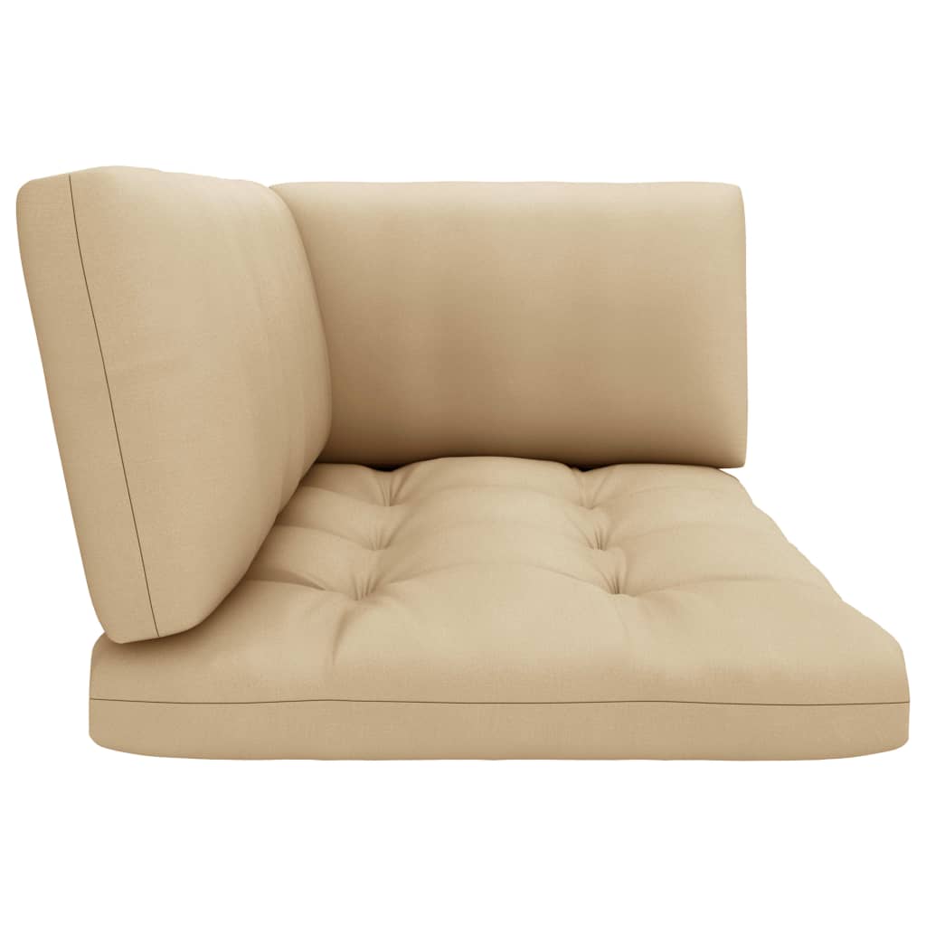 Garten-Ecksofa aus Paletten Honigbraun Kiefernholz Imprägniert