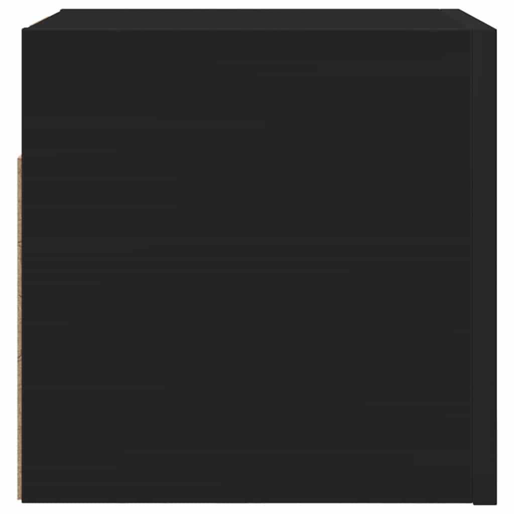 TV-Wandschränke 4 Stk. Schwarz 30,5x30x30 cm
