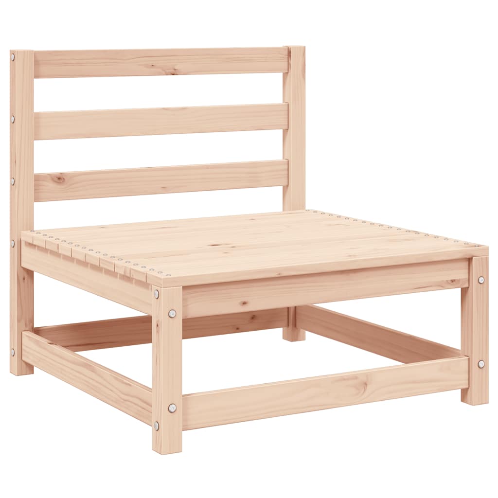 2-tlg. Garten-Lounge-Set Massivholz Kiefer