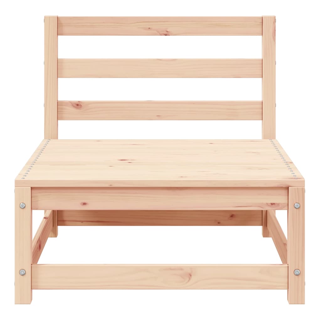 2-tlg. Garten-Lounge-Set Massivholz Kiefer