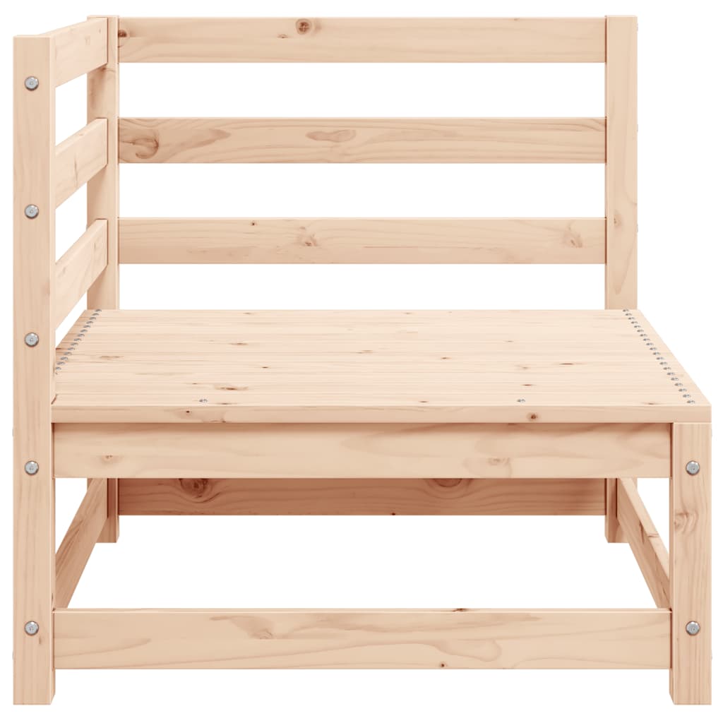 2-tlg. Garten-Lounge-Set Massivholz Kiefer