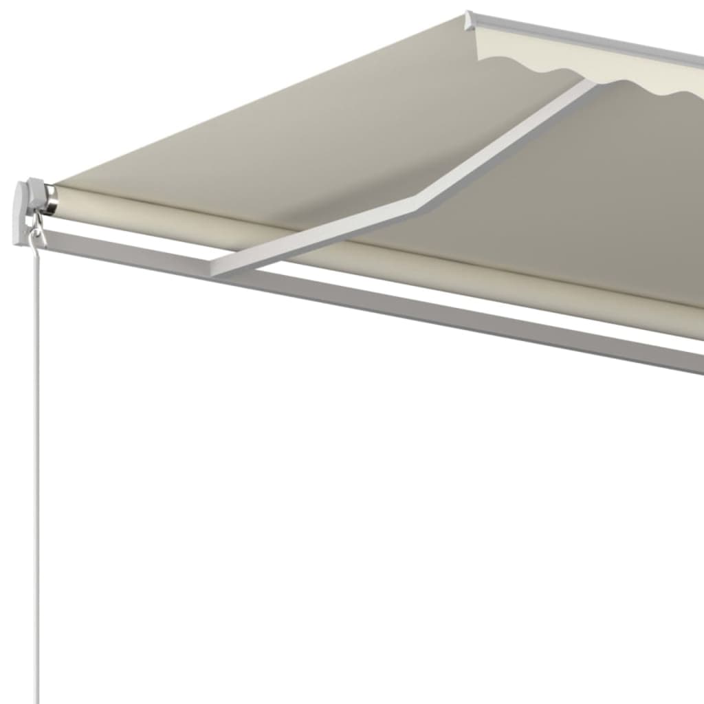 Markise Manuell Einziehbar 600x300 cm Creme
