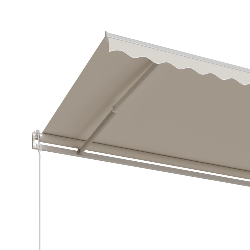 Markise Automatisch Einziehbar 600x350 cm Creme