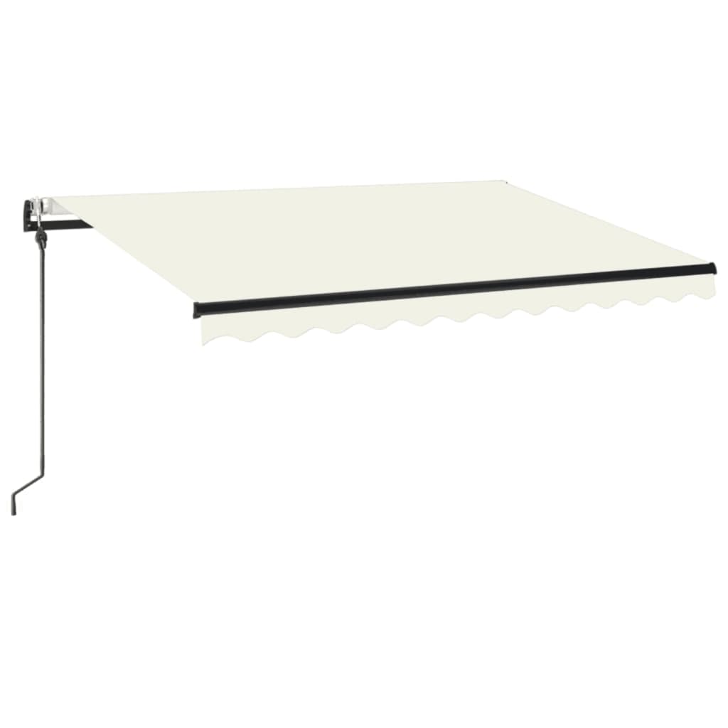 Markise Automatisch Einziehbar 300x250 cm Creme