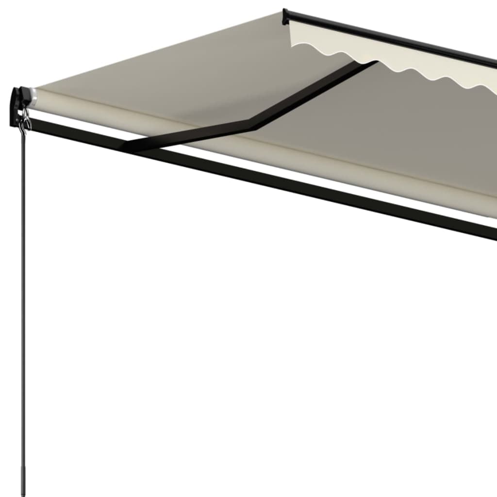 Markise Manuell Einziehbar 600x300 cm Creme