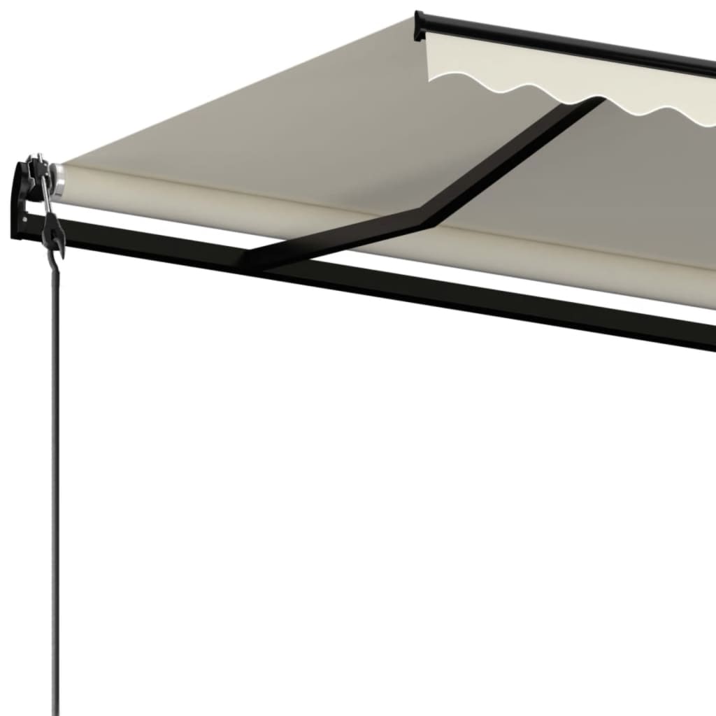 Markise Automatisch Einziehbar 600x300 cm Creme