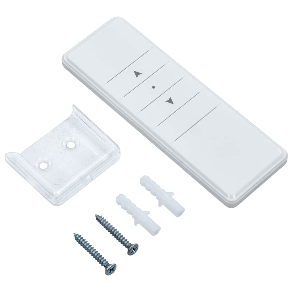 Markise Automatisch mit Rollo LED Windsensor 4x3 m Creme