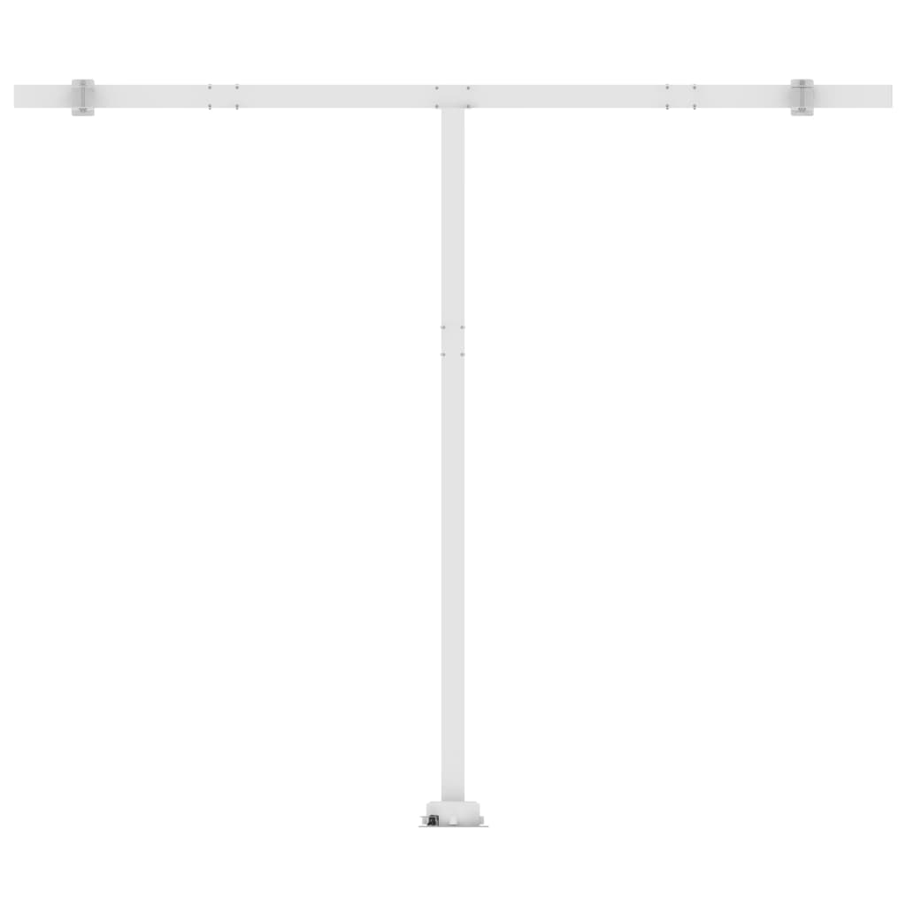 Standmarkise Einziehbar Handbetrieben 400x300 cm Anthrazit