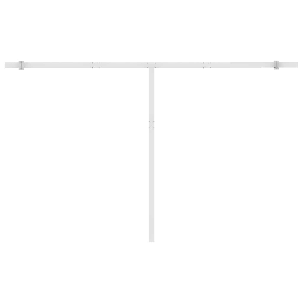 Standmarkise Manuell Einziehbar 450x300 cm Anthrazit