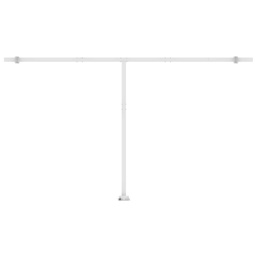 Standmarkise Manuell Einziehbar 500x300 cm Anthrazit