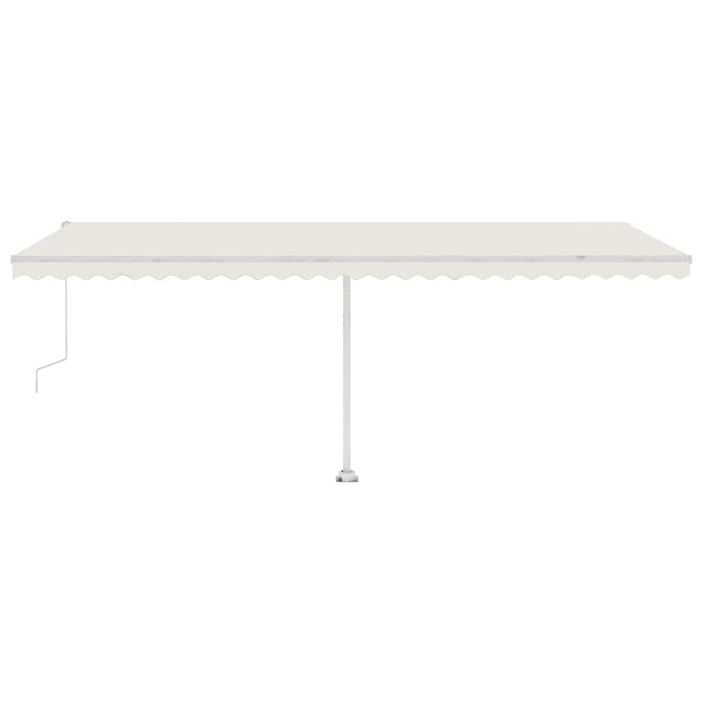 Standmarkise Automatisch 600x300 cm Creme