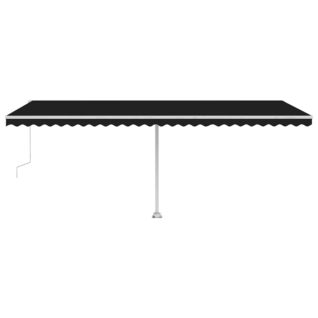 Standmarkise Automatisch 600x300 cm Anthrazit