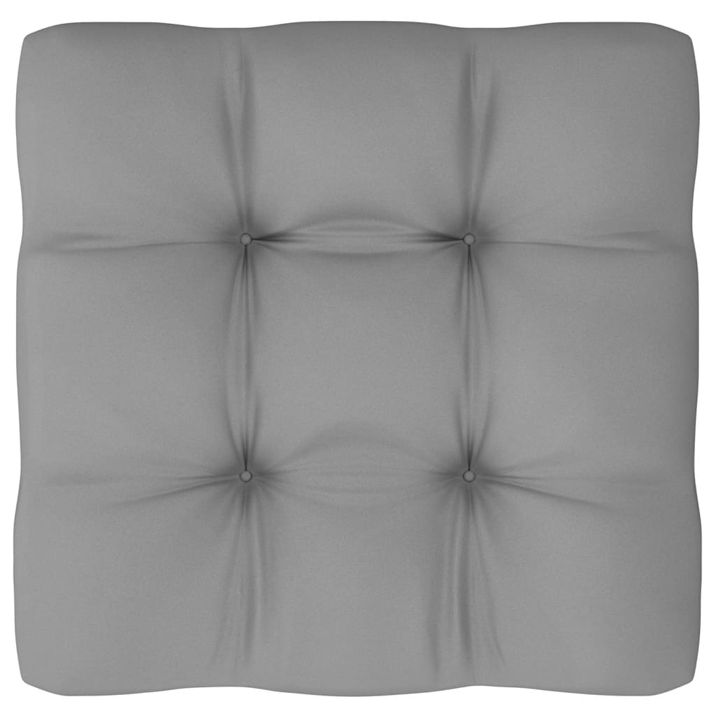 4-Sitzer-Gartensofa mit Kissen Kiefer Massivholz