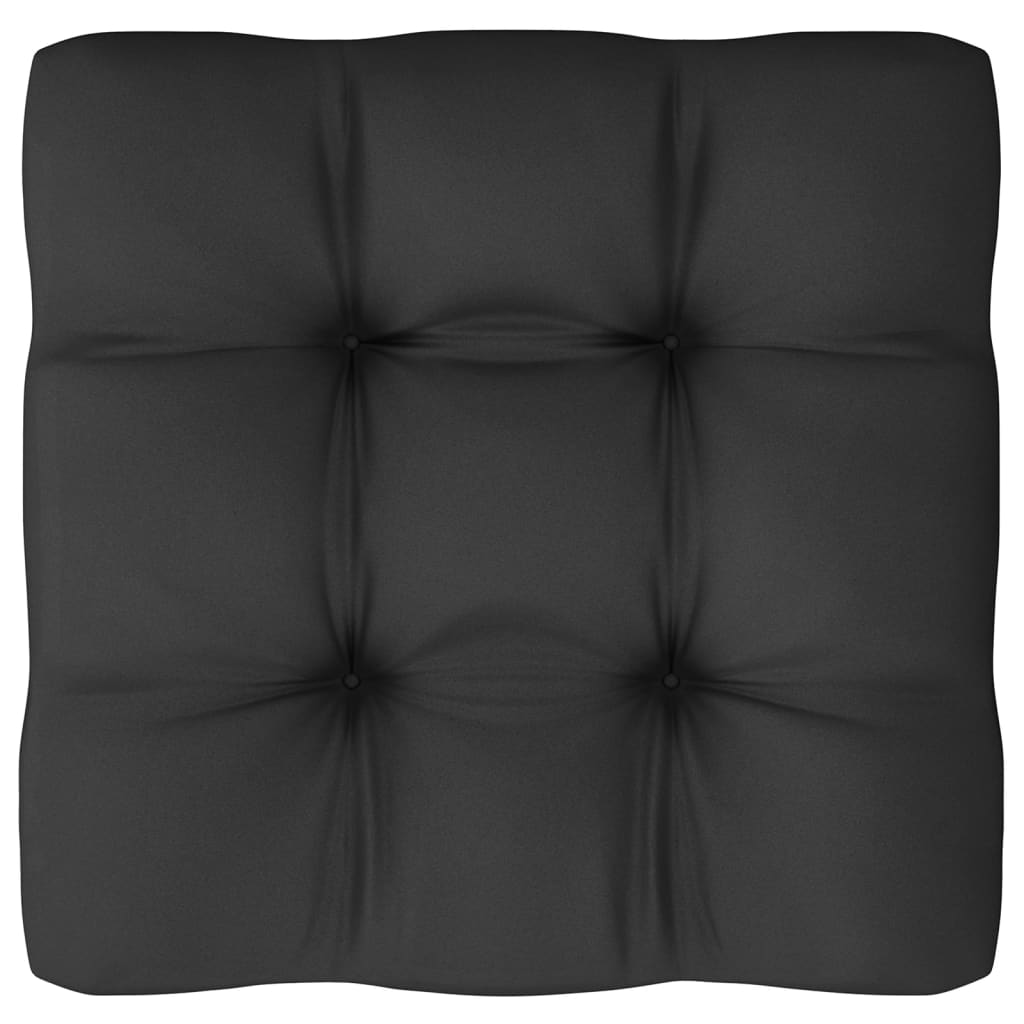 4-Sitzer-Gartensofa mit Kissen Kiefer Massivholz
