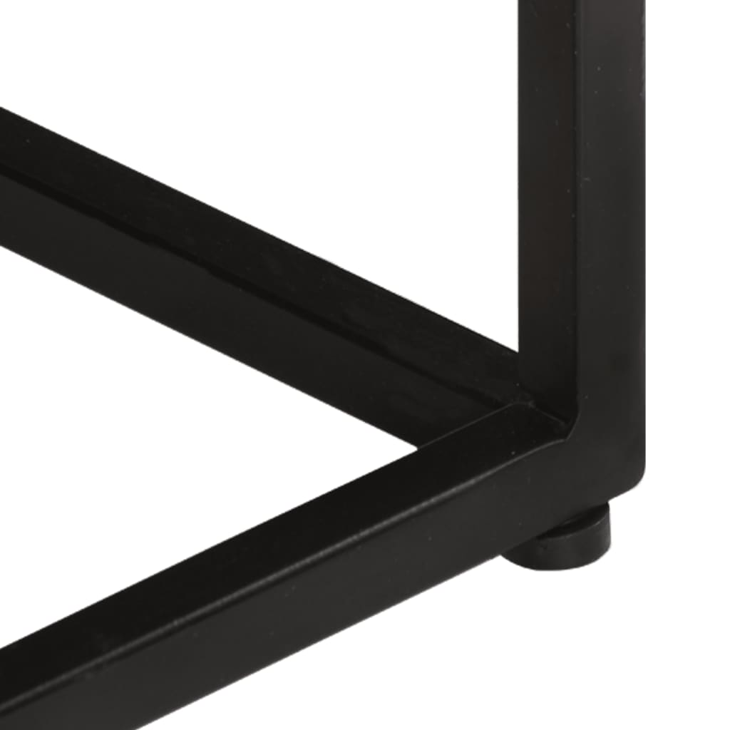 TV-Schrank 110x30x45 cm Raues Mangoholz