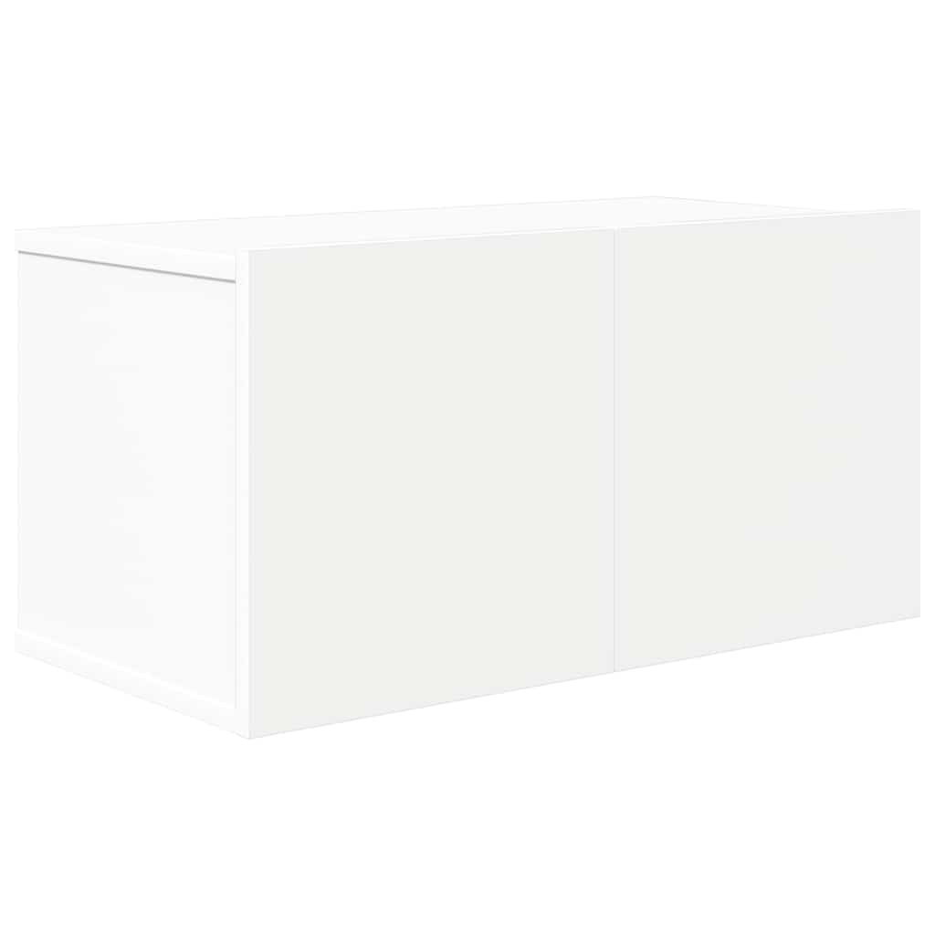 6-tlg. TV-Schrank-Set Weiß Holzwerkstoff