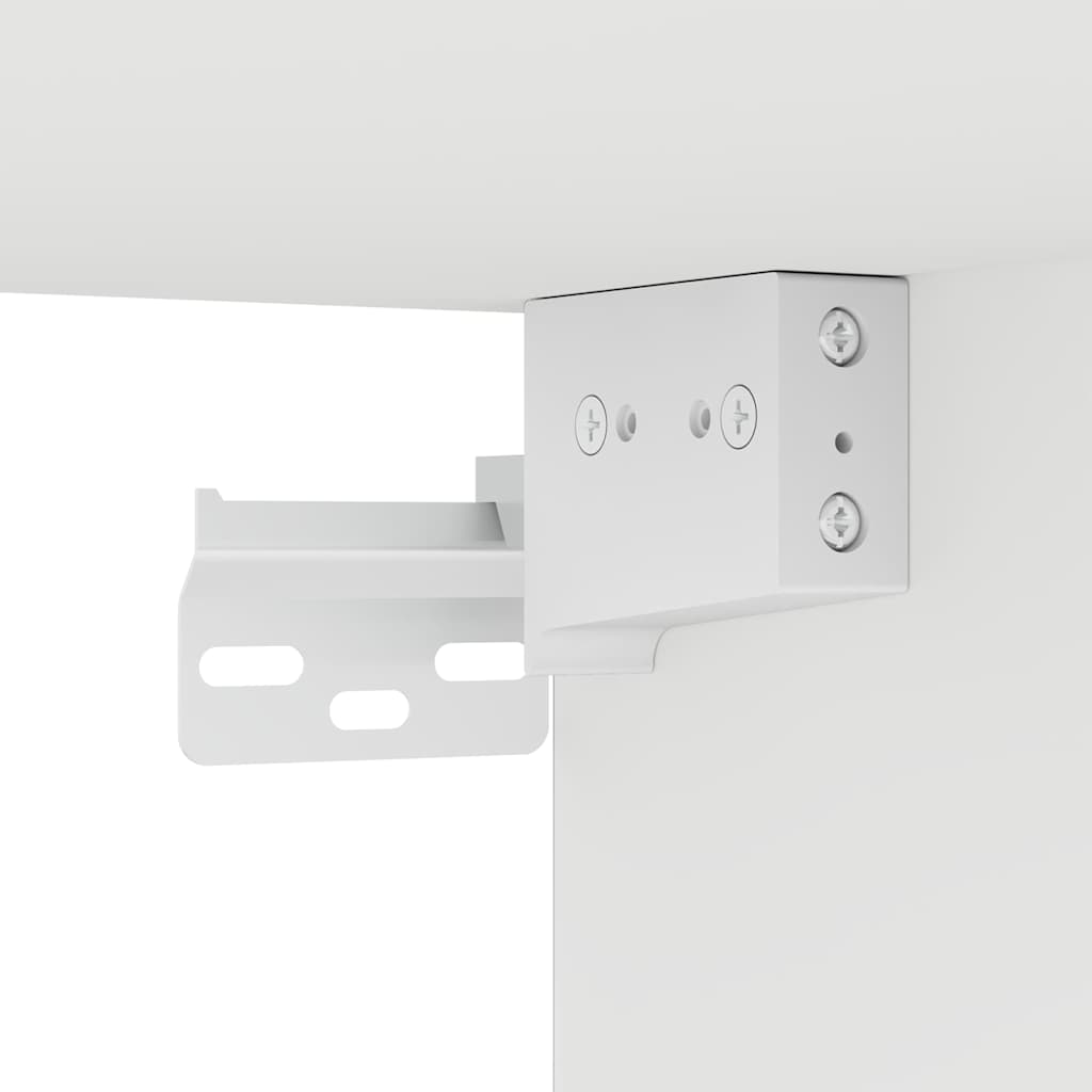 6-tlg. TV-Schrank-Set Weiß Holzwerkstoff