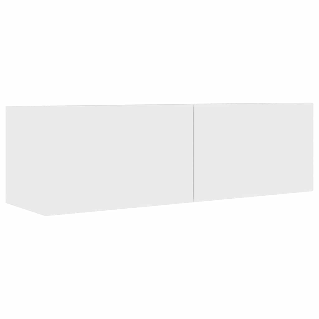 8-tlg. TV-Schrank-Set Weiß Holzwerkstoff