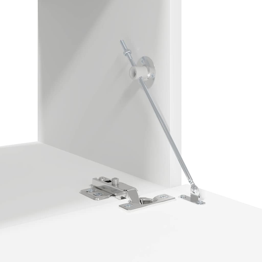 10-tlg. TV-Schrank-Set Weiß Holzwerkstoff