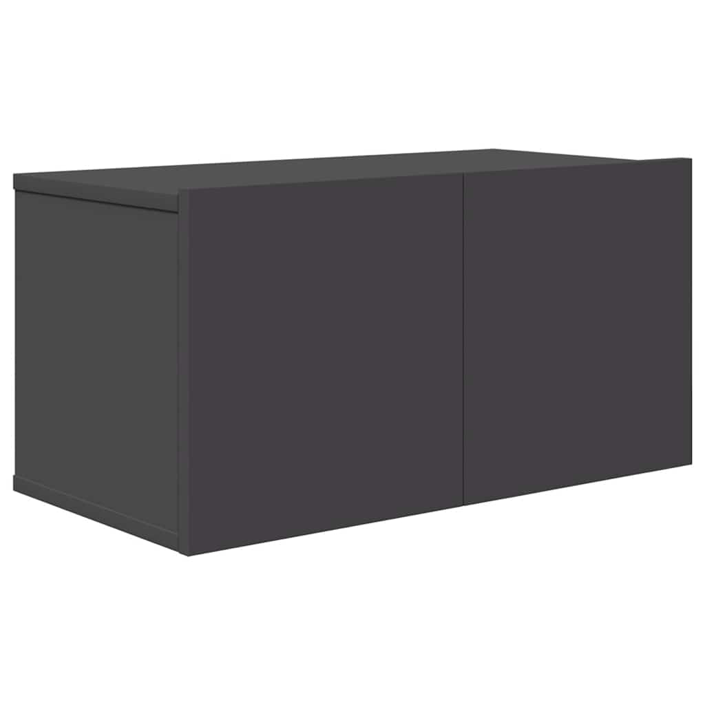 6-tlg. TV-Schrank-Set Grau Holzwerkstoff