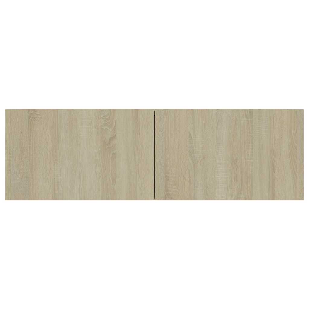 4-tlg. TV-Schrank-Set Sonoma-Eiche Holzwerkstoff