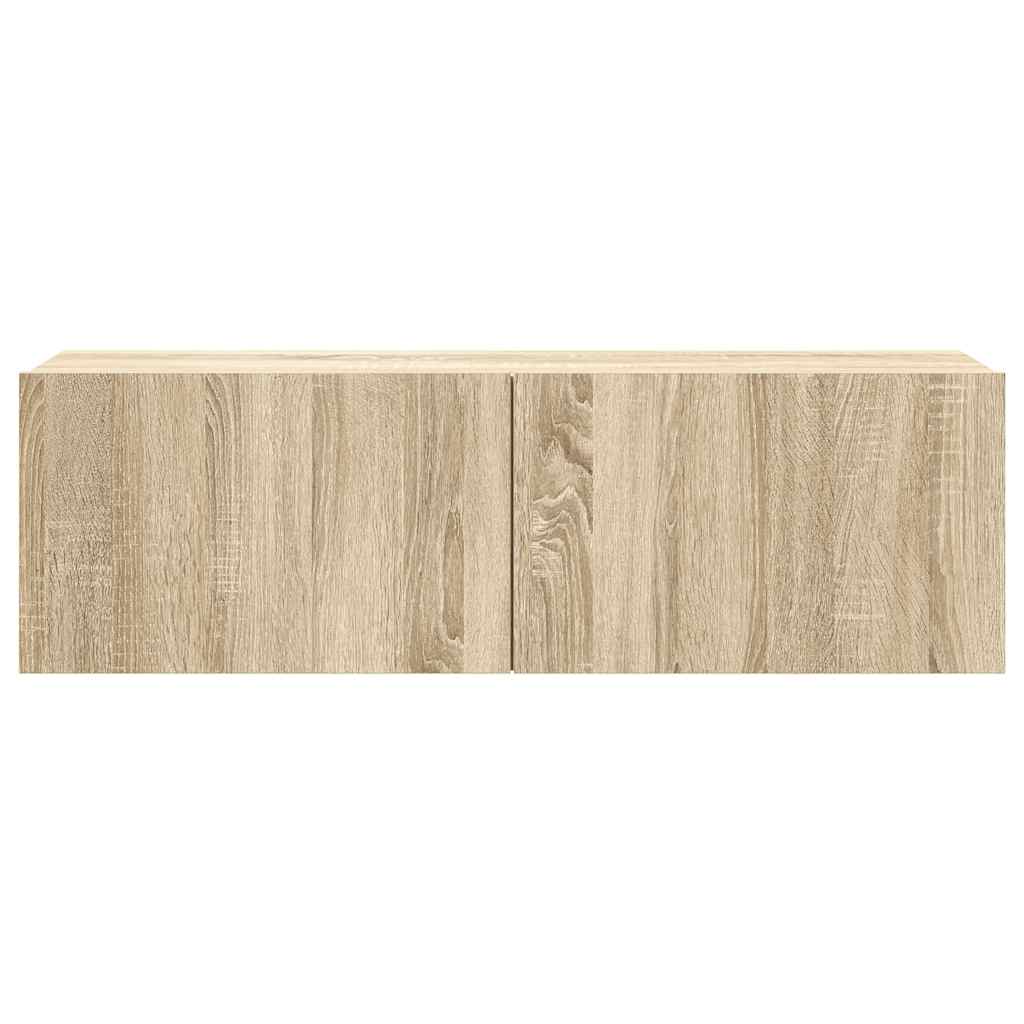 8-tlg. TV-Schrank-Set Sonoma-Eiche Holzwerkstoff